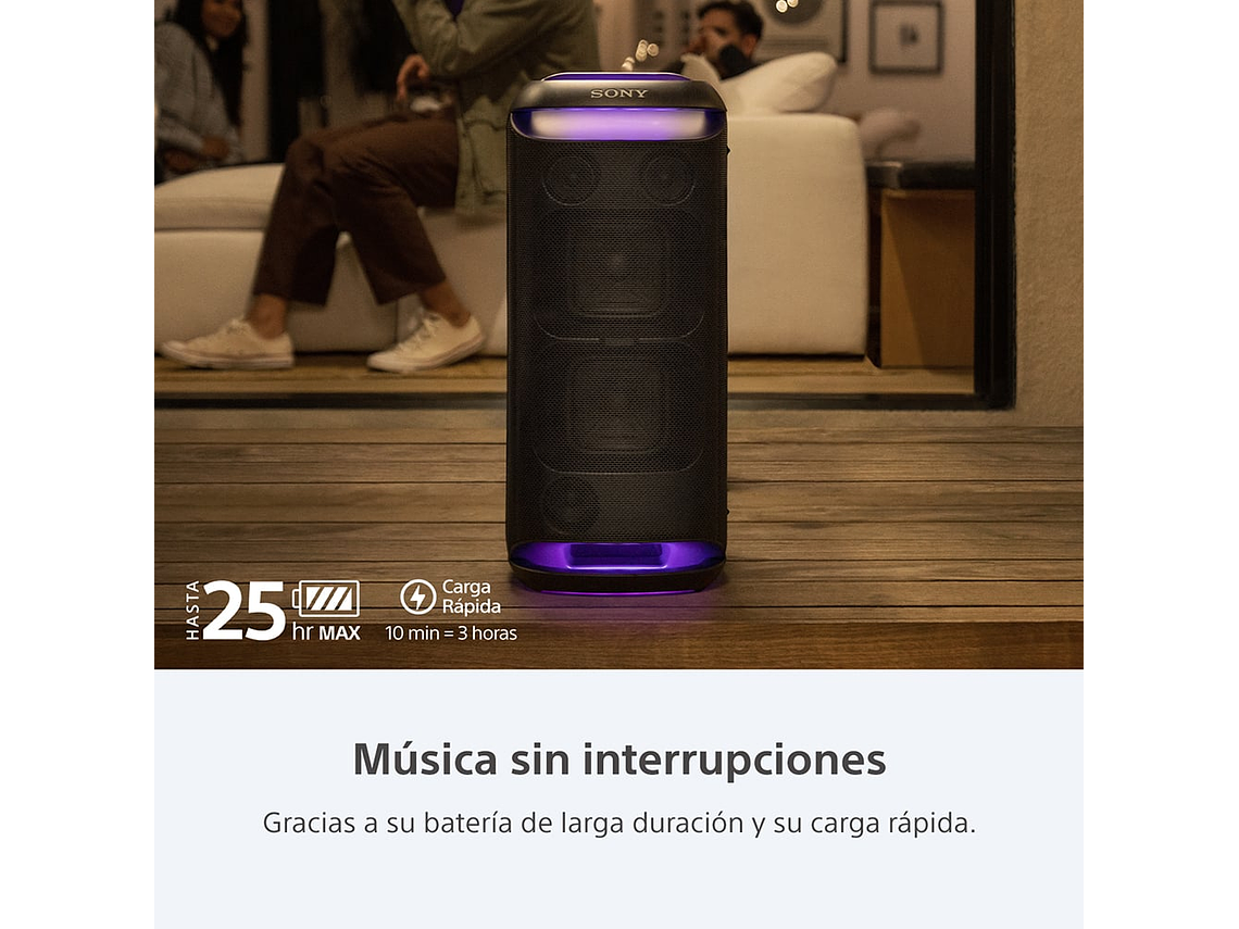 PARLANTE INALÁMBRICO DE ALTA POTENCIA SRS-XV800 4