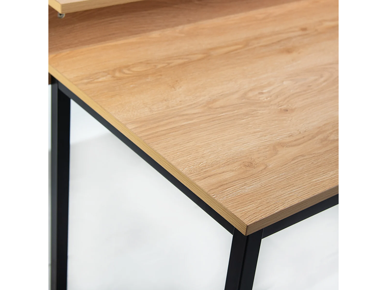 ESCRITORIO NECTAR MADERA ACACIA 2 GAVETAS 85*140*62CM METAL 4