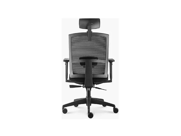 SILLA DE OFICINA TAYLOR SYNCRO CON CABECERO COLOR NEGRO 4