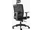SILLA DE OFICINA TAYLOR SYNCRO CON CABECERO COLOR NEGRO - Miniatura 5