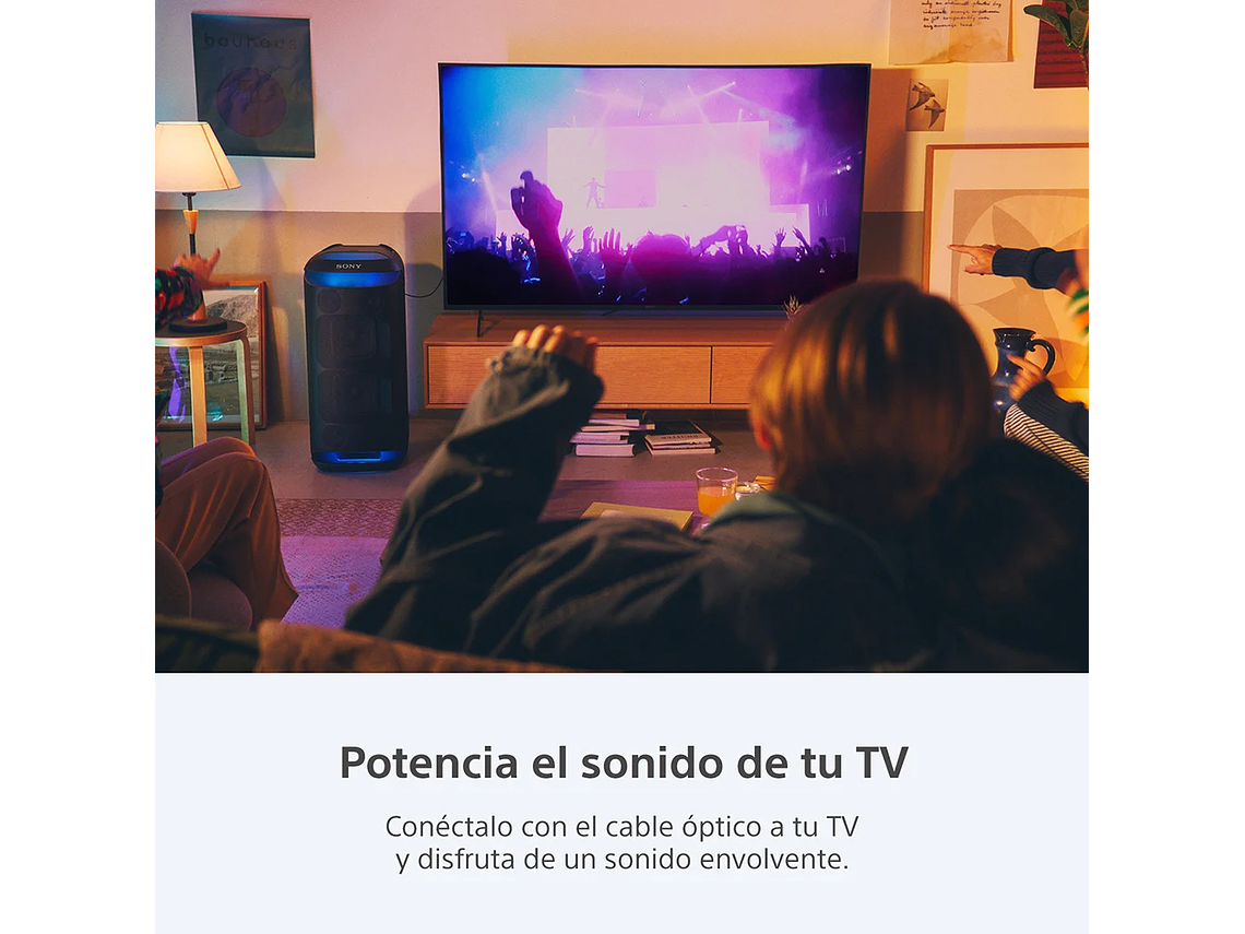 PARLANTE INALÁMBRICO DE ALTA POTENCIA SRS-XV800 6