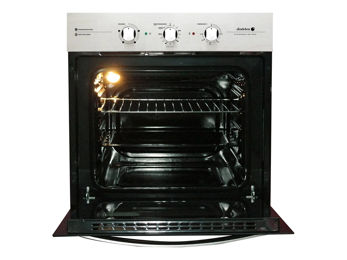 HORNO EMPOTRABLE SINDELEN 2250W 57 LT HE-7200IN 2
