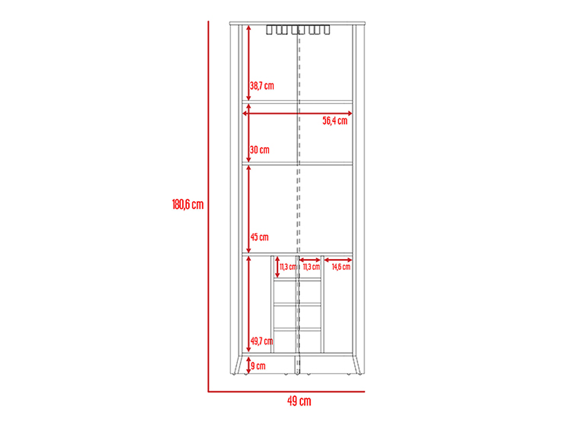 BAR TUHOME ESSENTIAL ESQUINERO WENGUE NEGRO 5