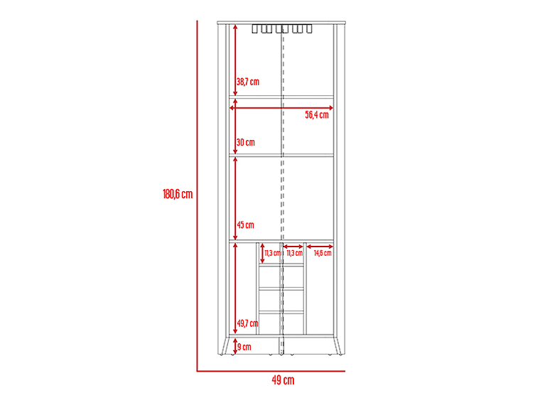 BAR TUHOME ESSENTIAL ESQUINERO WENGUE NEGRO 5