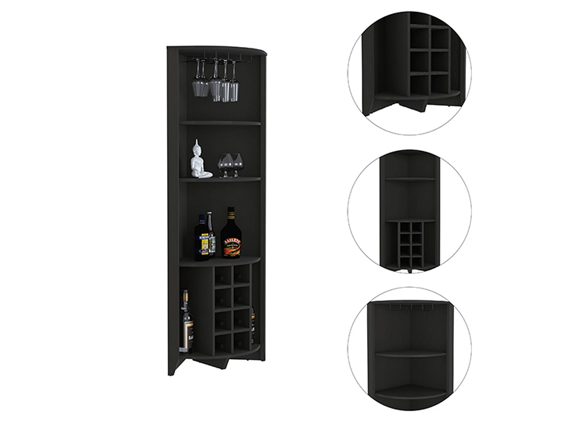 BAR TUHOME ESSENTIAL ESQUINERO WENGUE NEGRO 6