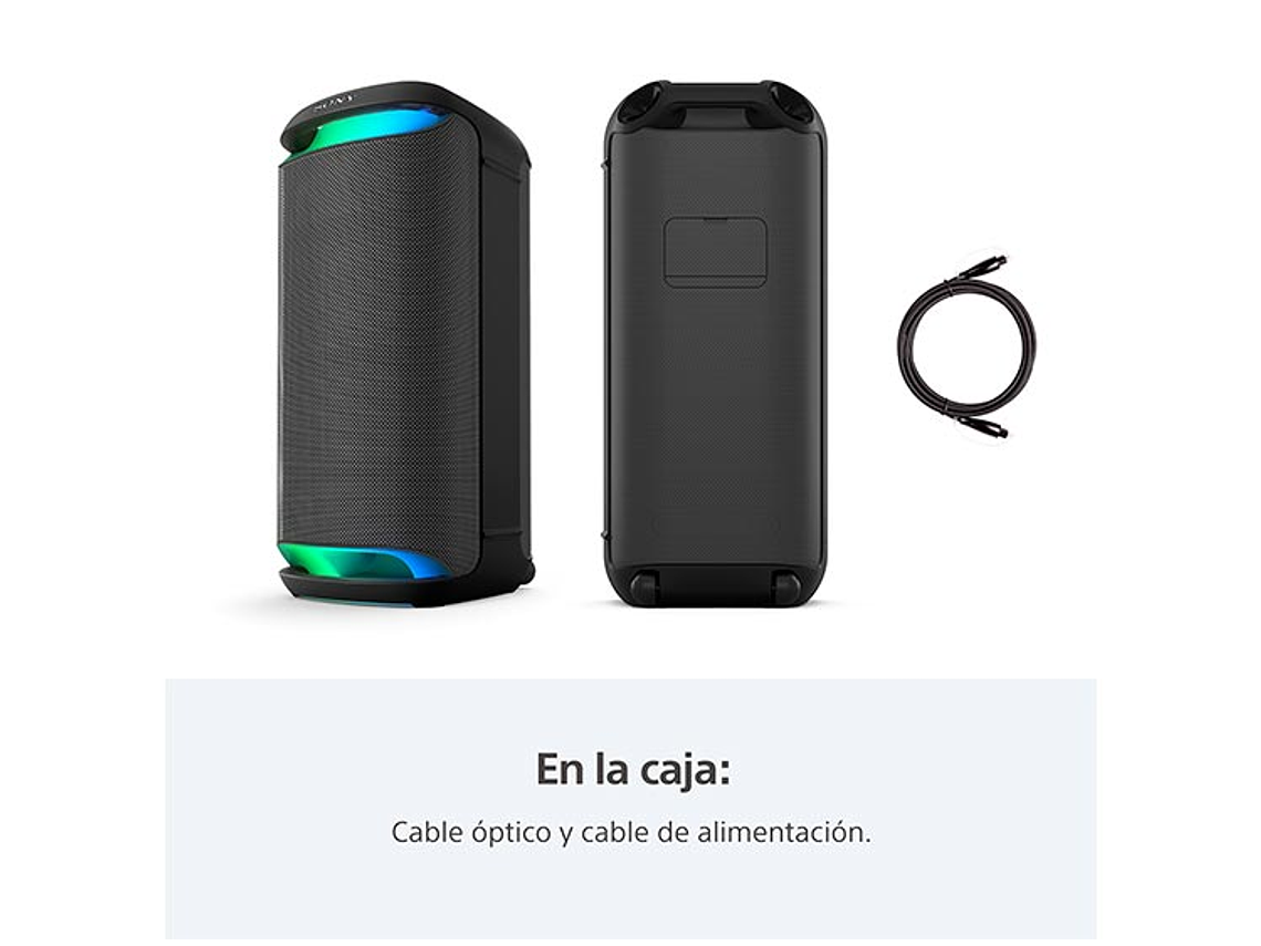 PARLANTE BLUETOOTH SONY SRS-XV800 ALTA POTENCIA 3