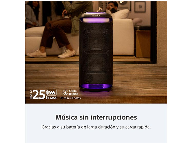 PARLANTE BLUETOOTH SONY SRS-XV800 ALTA POTENCIA 5