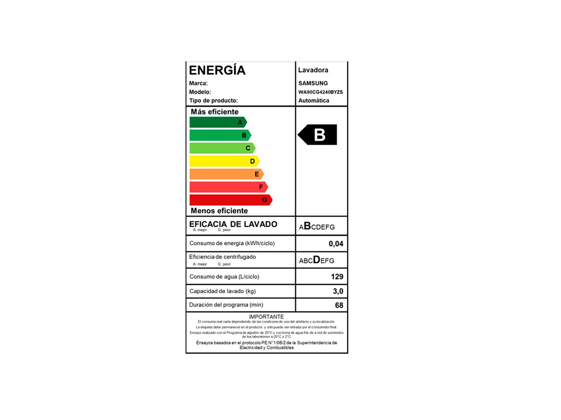 LAVADORA CARGA SUPERIOR SAMSUNG WA90CG4240BY 9KG GRIS 2