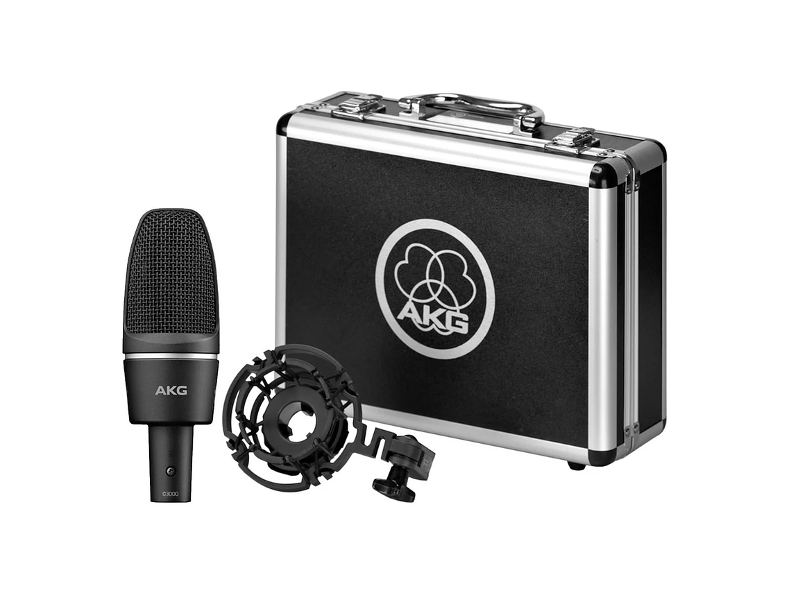 MICROFONO CONDENSADOR XLR AKG C3000 4