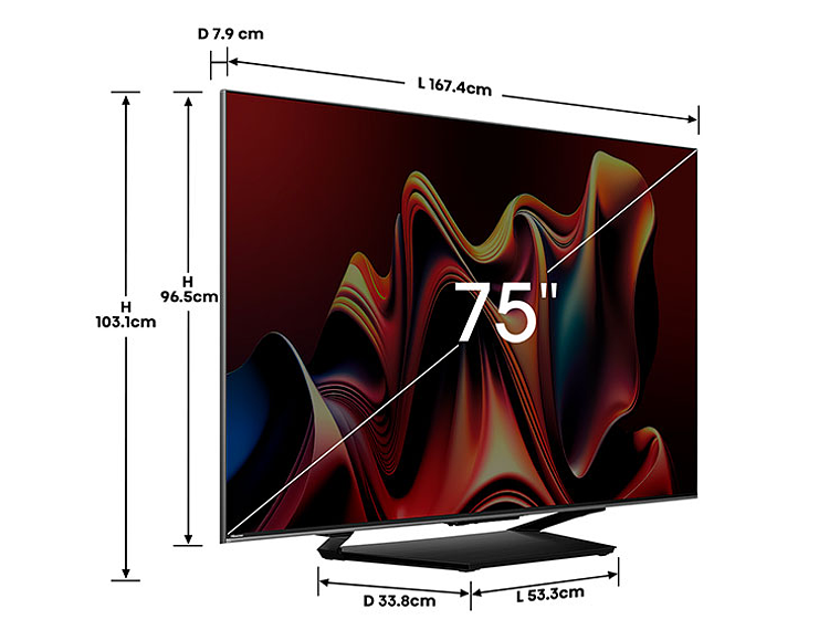 SMART TV HISENSE MINI LED UHD 4K 75
