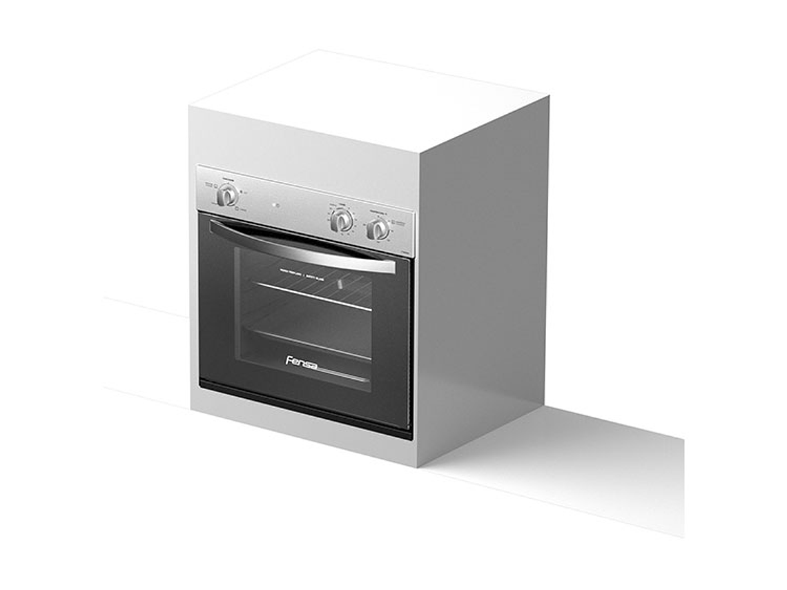 HORNO ELÉCTRICO FENSA F 1060R A EMPOTRABLE 66 L 3