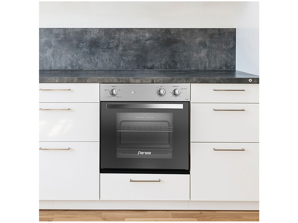 HORNO ELÉCTRICO FENSA F 1060R A EMPOTRABLE 66 L 6