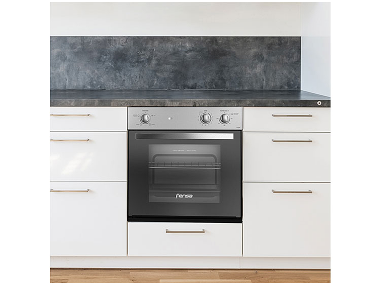 HORNO ELÉCTRICO FENSA F 1060R A EMPOTRABLE 66 L 6
