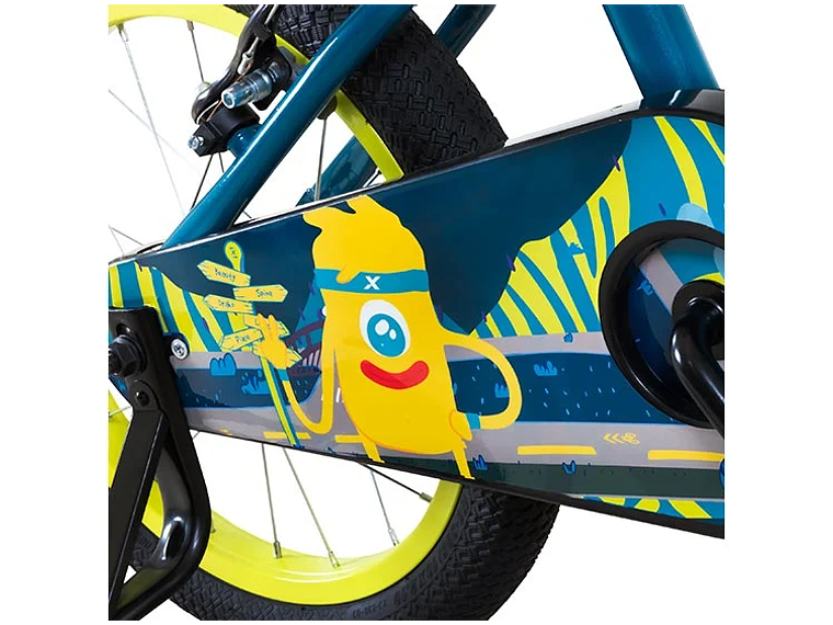 BICICLETA INFANTIL OXFORD SPINE PETRÓLEO ARO 16 4