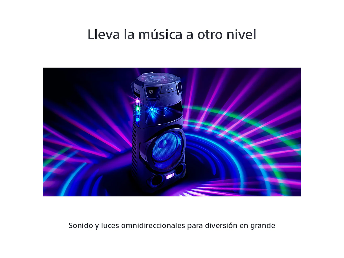 MINICOMPONENTE MHC-V73 SONY 6