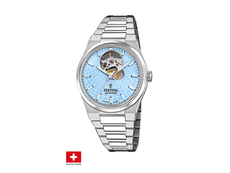 RELOJ F20054/4 FESTINA SWISS AZUL MUJER AUTOMÁTICO 1