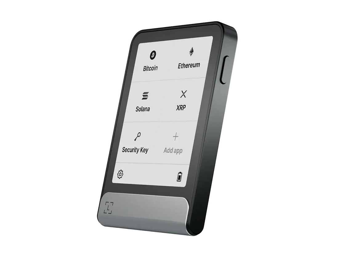 BILLETERA LEDGER FLEX CON PANTALLA TÁCTIL BTC ETH XRP 1