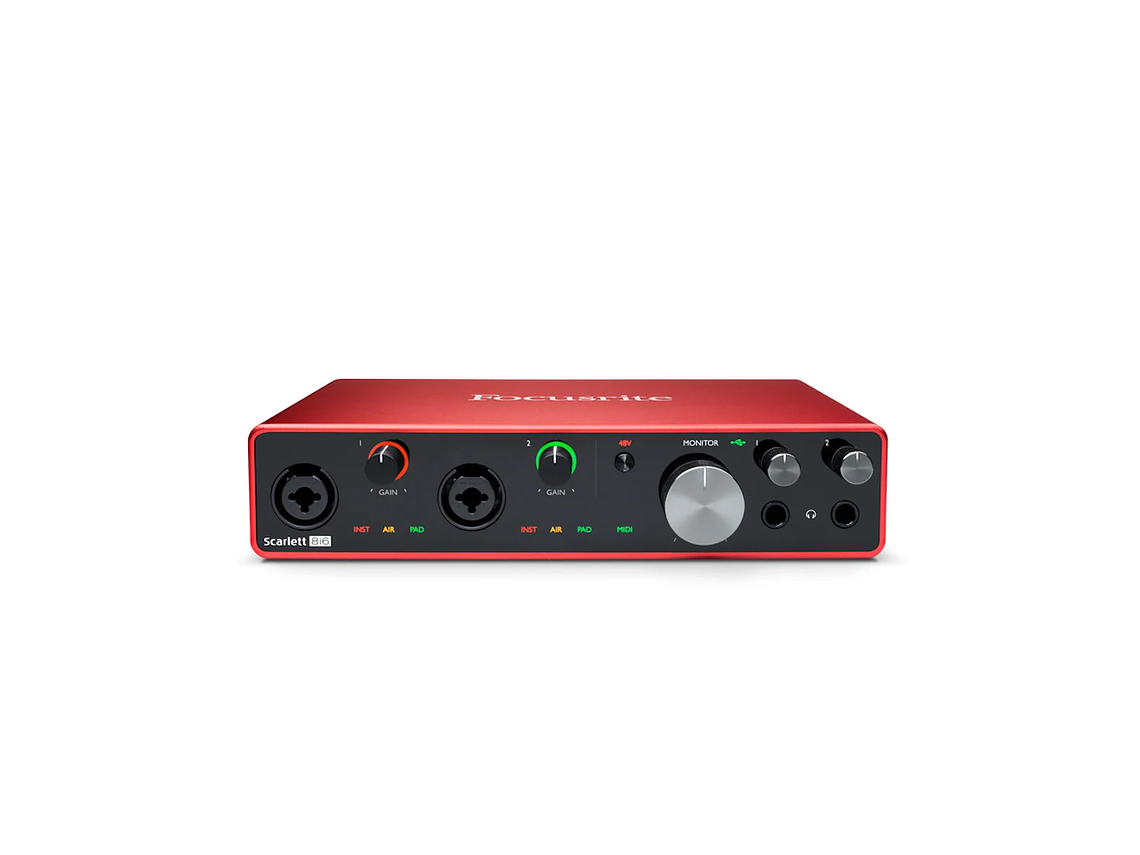 INTERFAZ FOCUSRITE SCARLETT 8I6 3RD. GEN 3