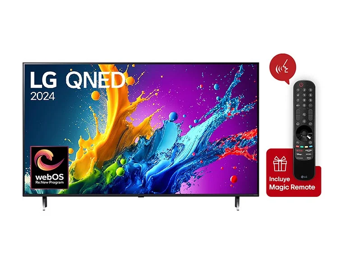  SMART TV LG LED 4K UHD 65” 65QNED80TSA 1
