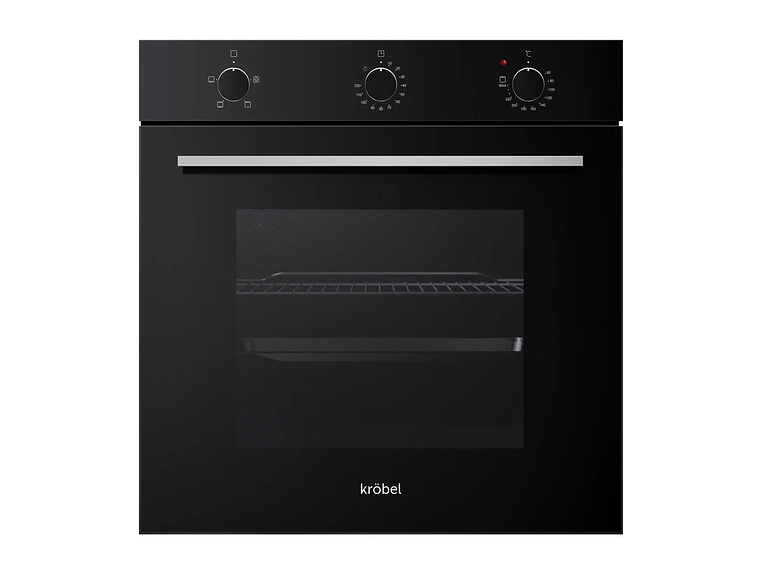 HORNO EMPOTRABLE KRÖBEL SERIE BLACK 4F 73L 1
