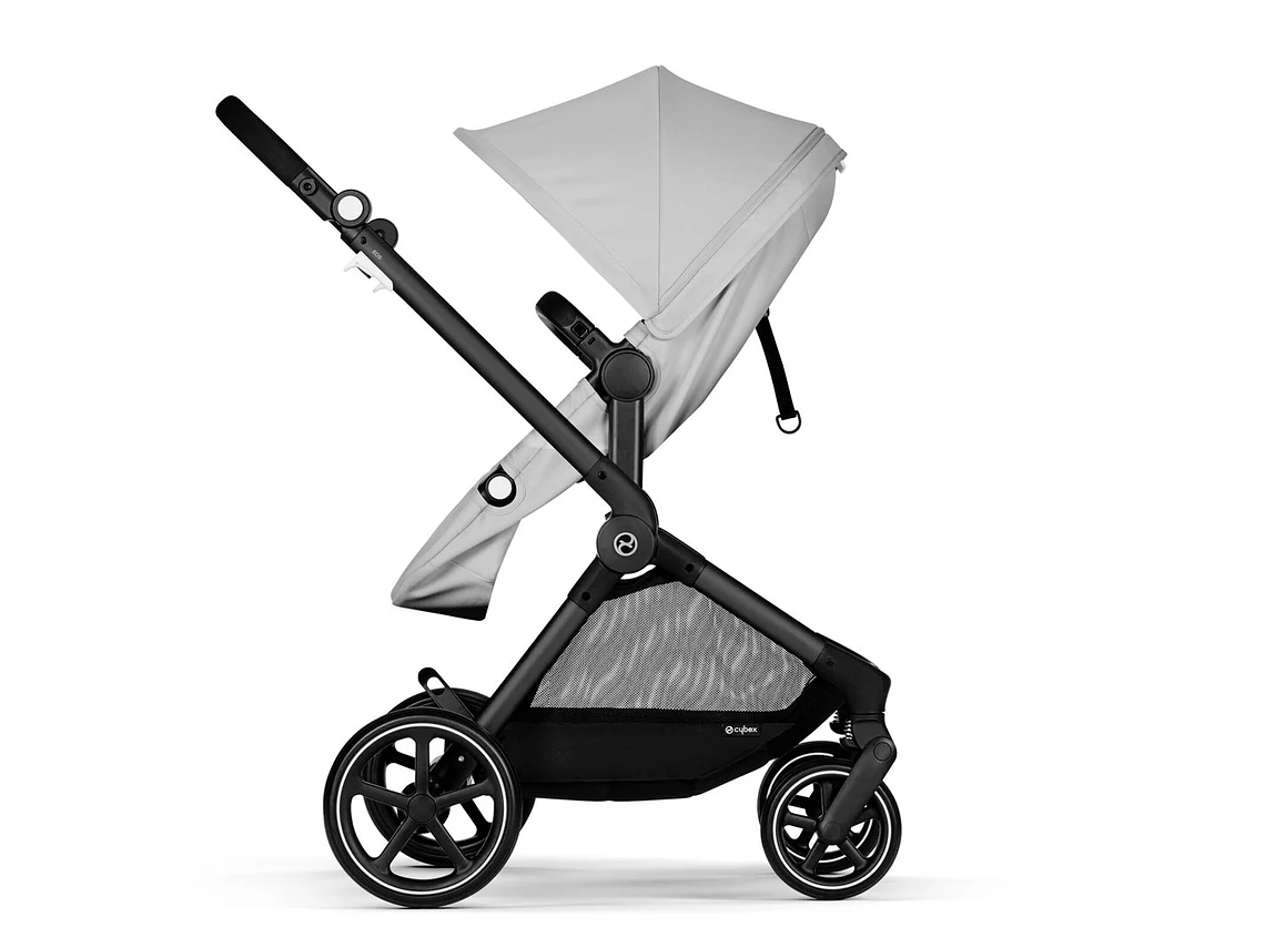 COCHE DE PASEO EOS BLK 2 EN 1 LAVA GREY 7