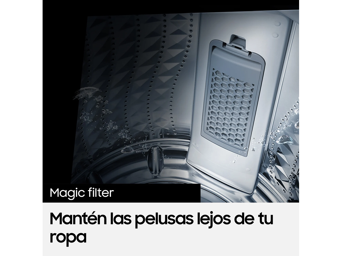 LAVADORA DE CARGA SUPERIOR 9KG CON TECNOLOGÍA DIGITAL INVERTER 10