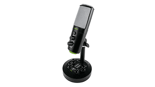 MICROFONO CONDENSADOR MACKIE USB C/MIXER 2 CANALES CHROMIUM