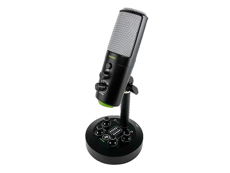 MICROFONO CONDENSADOR MACKIE USB C/MIXER 2 CANALES CHROMIUM 1