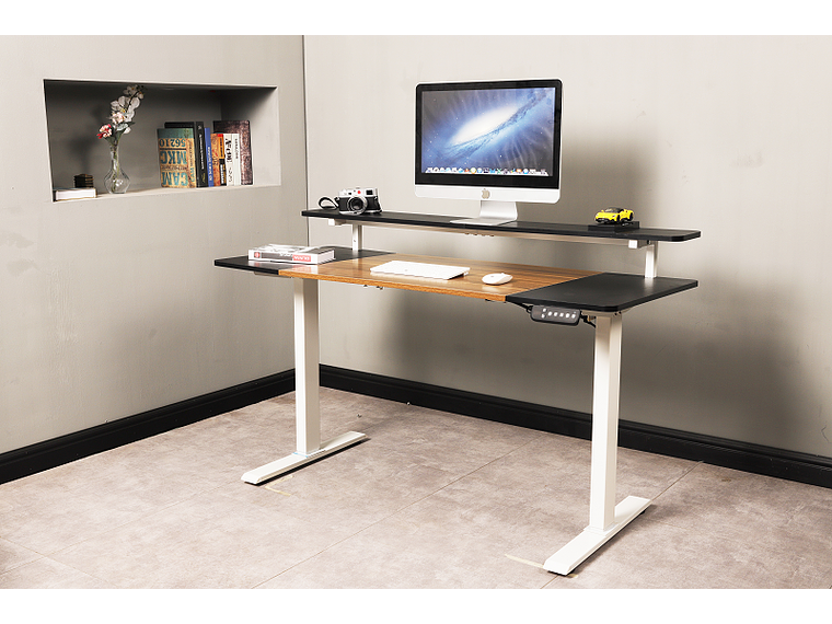 ESCRITORIO AGUILA MUEBLES WEBDDZ02140WB ELECTRICO REGULABLE OFICINA HOGAR WEB DDZ02140WB METAL 2