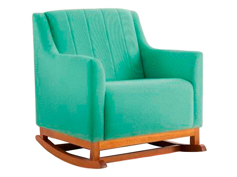 POLTRONA MECEDORA KIDSCOOL SOGNARE MADERA VERDE 1