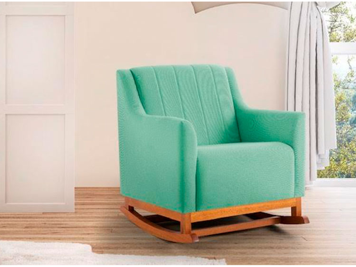 POLTRONA MECEDORA KIDSCOOL SOGNARE MADERA VERDE 2