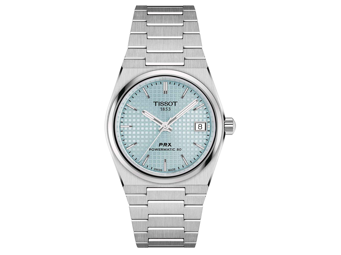 RELOJ TISSOT MUJER PRX POWERMATIC 35MM CELESTE 1