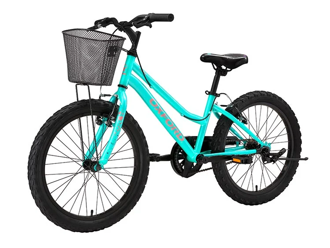 BICICLETA INFANTIL OXFORD LUNA VERDE ARO 20 3
