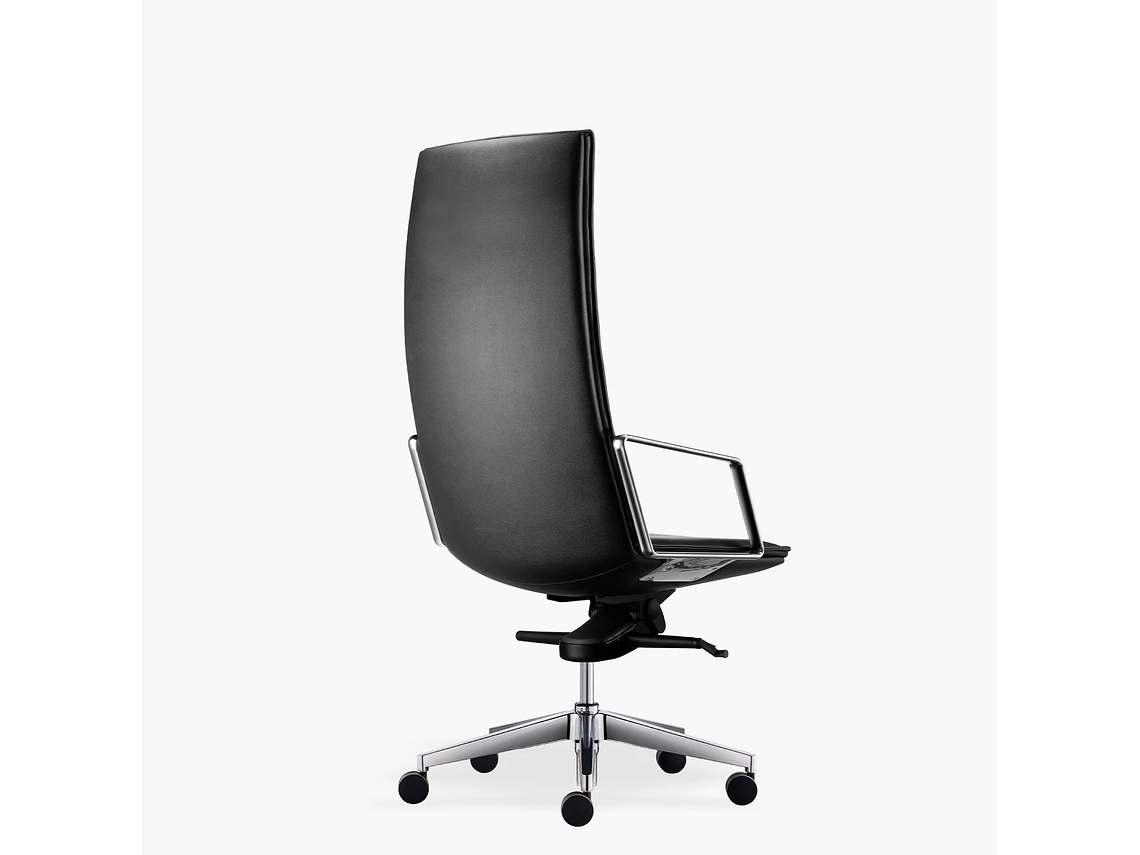 SILLA OFICINA ALEK ALTA NEGRO FORM 4