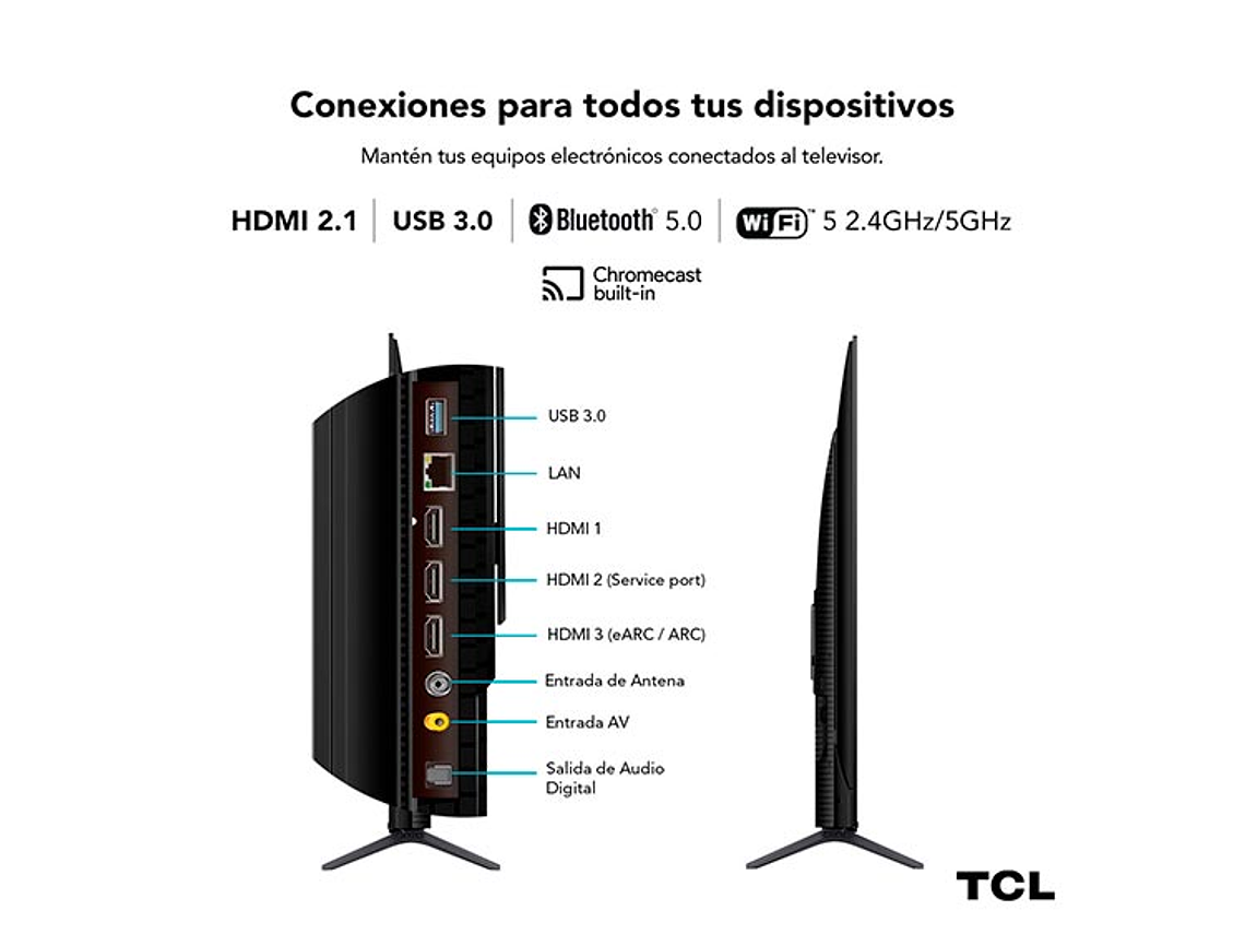 SMART TV TCL QLED UHD 4K 85