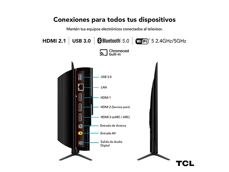 SMART TV TCL QLED UHD 4K 85