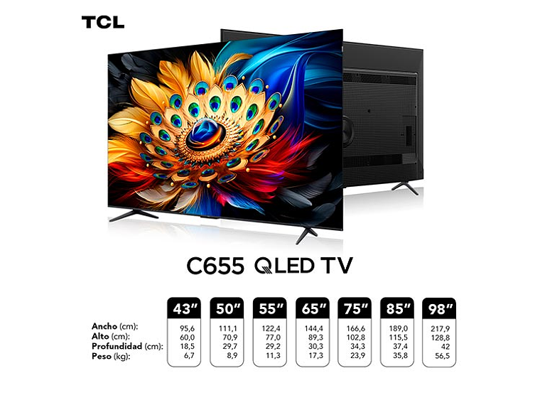 SMART TV TCL QLED UHD 4K 85