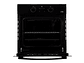 HORNO ELÉCTRICO FDV EMPOTRABLE 57 L DESIGN BLACK - Miniatura 1