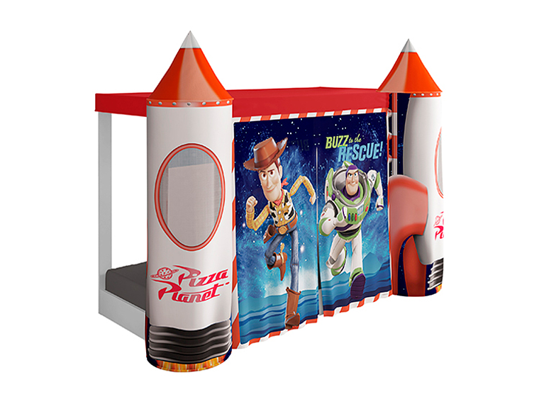 CAMA TRANSICIÓN INFANTIL DISNEY CASTILLO TOY STORY 1