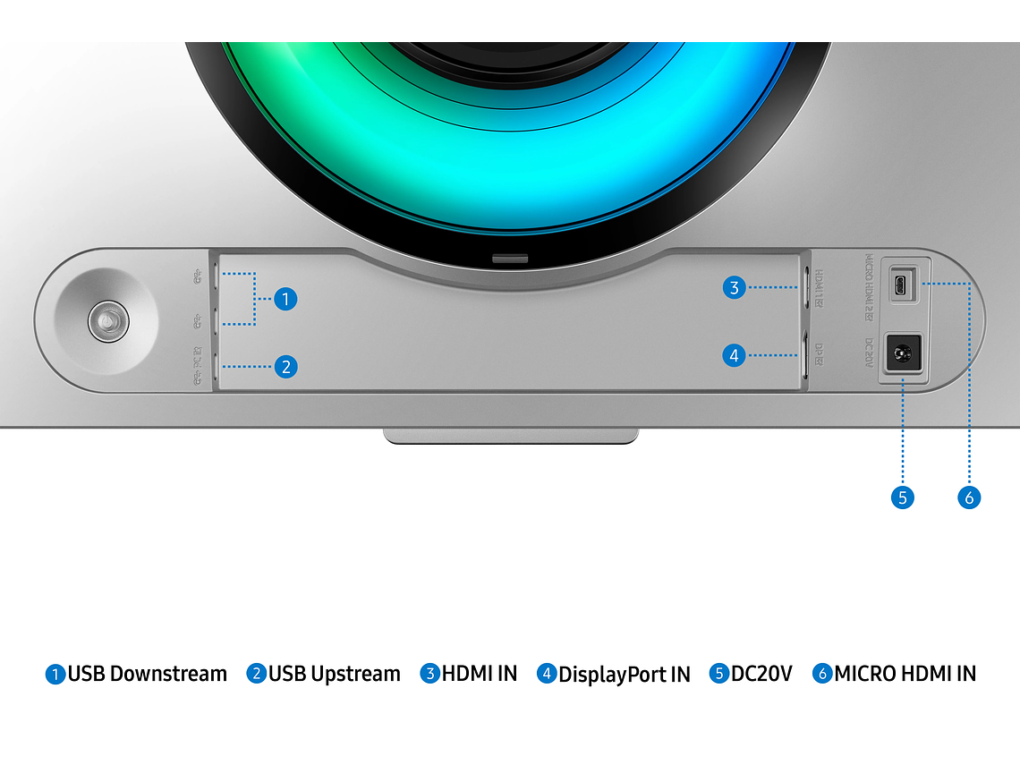 MONITOR GAMER SAMSUNG 49” ODYSSEY OLED G9 G95SC DQHD 240HZ 4