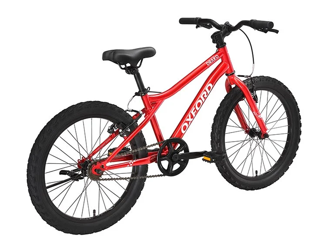 BICICLETA INFANTIL OXFORD DRAKO ROJO ARO 20 2
