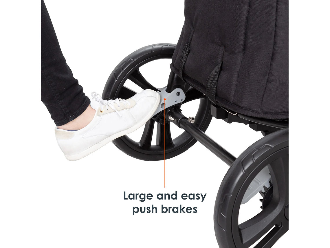 CARRO PASEO WAGON Y COCHE DOBLE MUV EXPEDITION 2 EN 1 MARS RED 5