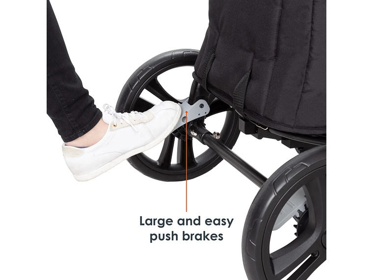 CARRO PASEO WAGON Y COCHE DOBLE MUV EXPEDITION 2 EN 1 MARS RED 5