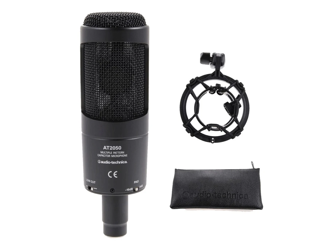 MICROFONO CONDENSADOR AUDIOTECHNICA AT2050 BK 2