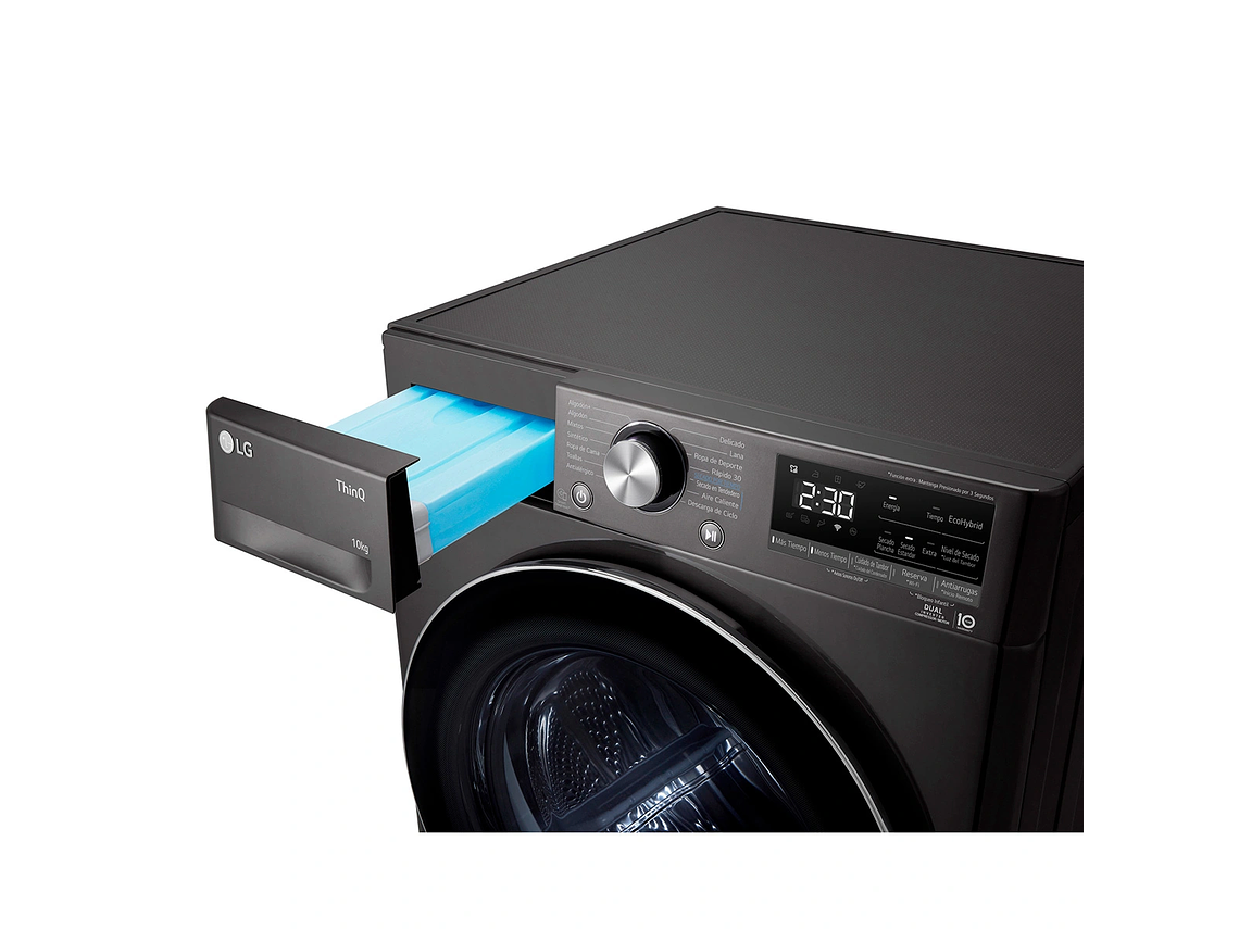 SECADORA DE ROPA LG BOMBA DE CALOR 10KG DF10BVC2S6R 2