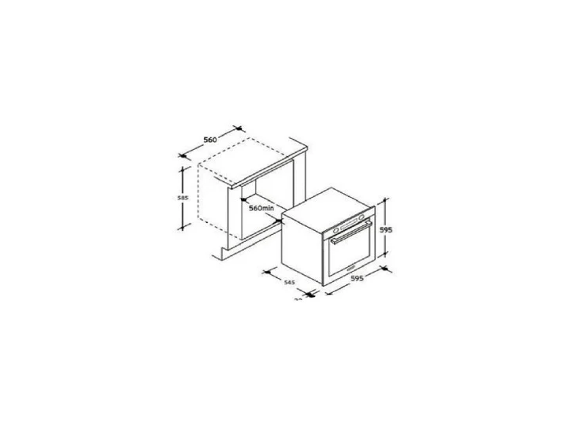 HORNO ELÉCTRICO EMPOTRADO 2