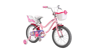 BICICLETA INFANTIL OXFORD BEAUTY ROSADO ARO 16