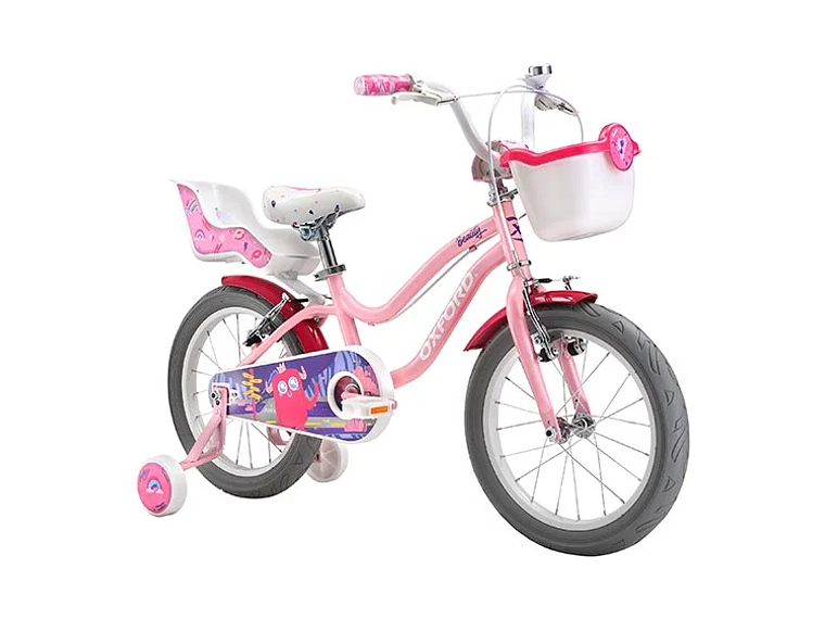 BICICLETA INFANTIL OXFORD BEAUTY ROSADO ARO 16 1