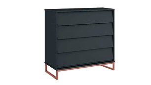 CÓMODA KIDSCOOL NOAH DESIGN 23029 GRAFITO