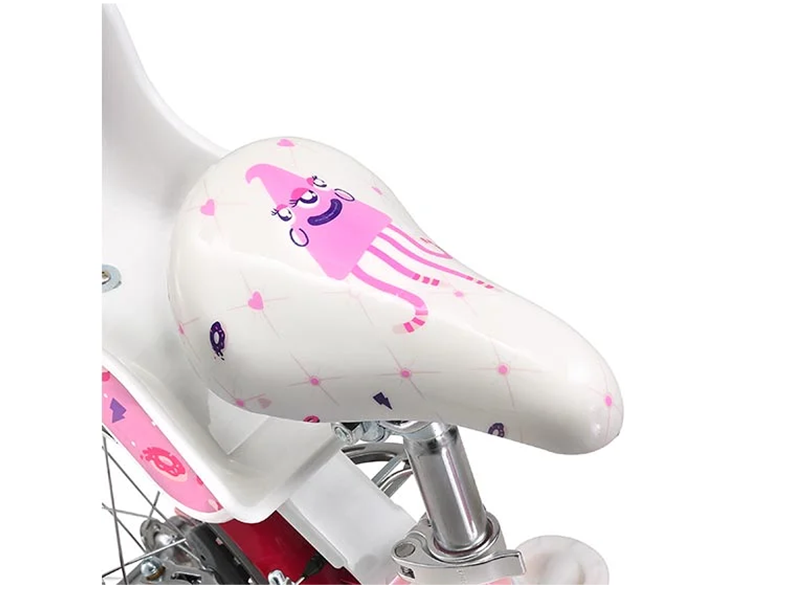 BICICLETA INFANTIL OXFORD BEAUTY ROSADO ARO 16 5